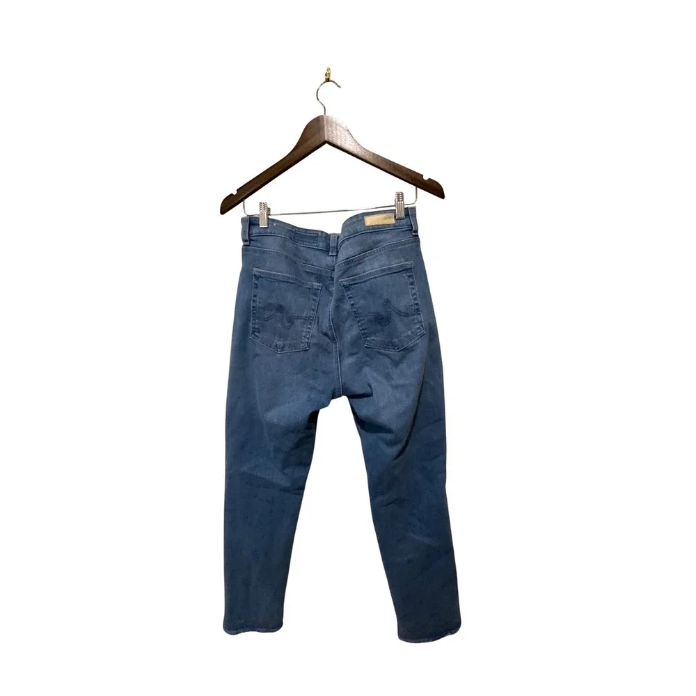 AG Adriano Goldschmied Mari High Rise Slim Straight Jeans in Minimalist Size 32